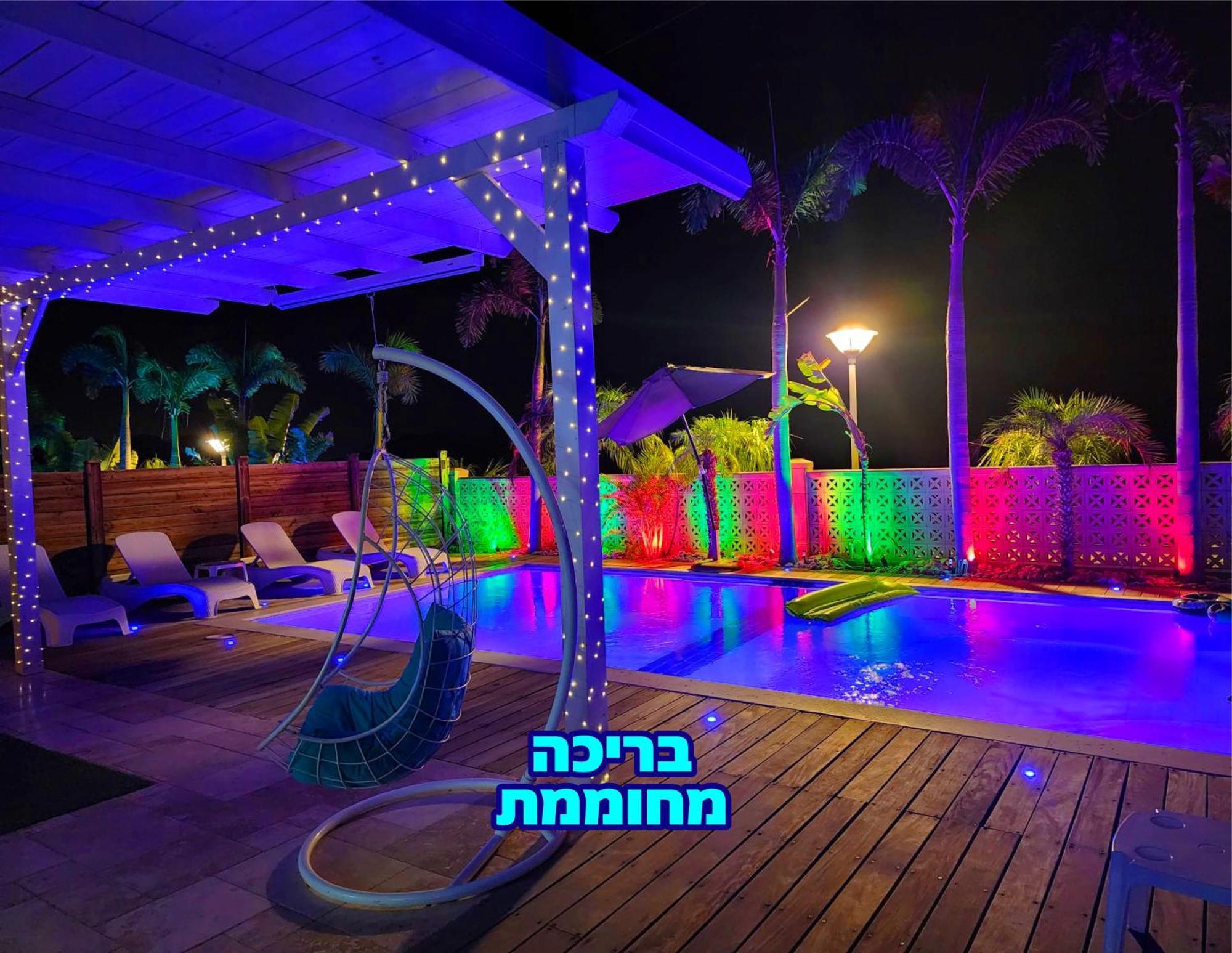 Villa Mountains Eilat וילה הרים אילת - בריכה מחוממת Экстерьер фото